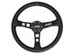 Kawasaki Deep Dish Steering Wheel Suede